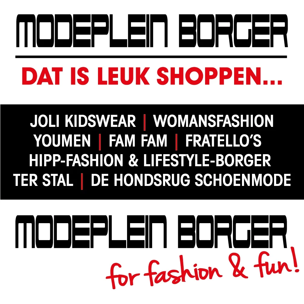 Modeplein Borger | Kom gezellig winkelen in Borger!